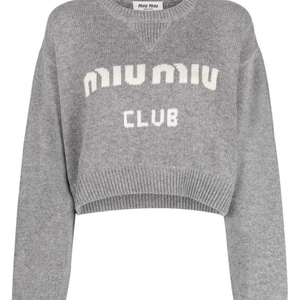 Miu Miu Gray Women's Sweater